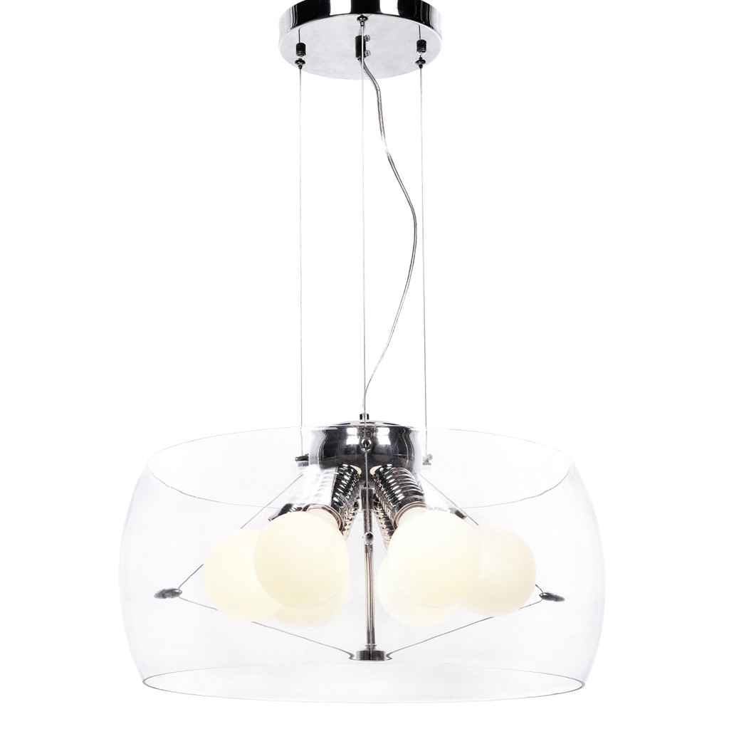 Elegancka szklana lampa wisząca NANO przezroczysta elegancka - Lumina Deco zdjęcie 3